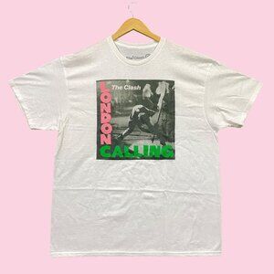 The Clash London Calling Punk Rock Band Tee XL